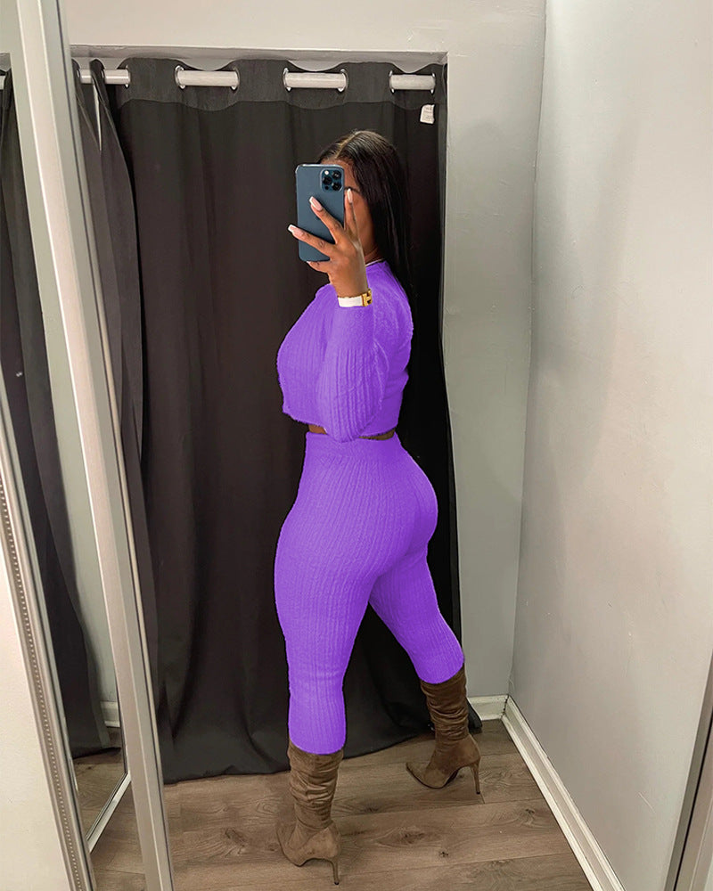 LADIES 3 PIECE PANTS SET          7 COLOURS           (SIZE  S - 2XL)