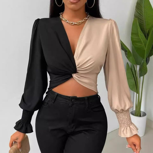 LADIES LONG SLEEVE SHIRT                (SIZE  S - 2XL)