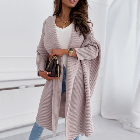 LADIES LONG SLEEVE SWEATER / CARDIGAN COAT                  (SIZE  S - 2XL)