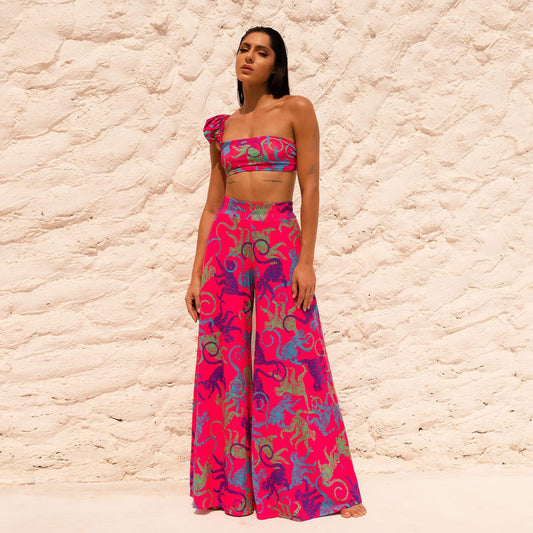 LADIES THREE PIECE BIKINI BEACHWEAR SET                     (SIZE  S - L)